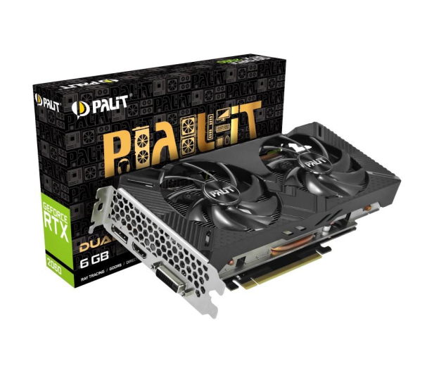 PALIT GeForce RTX 2060 DUAL 6GB GDDR6 192bit DP/DVI-D/HDMI NE62060018J9-1160A - 492354 - zdjęcie 10